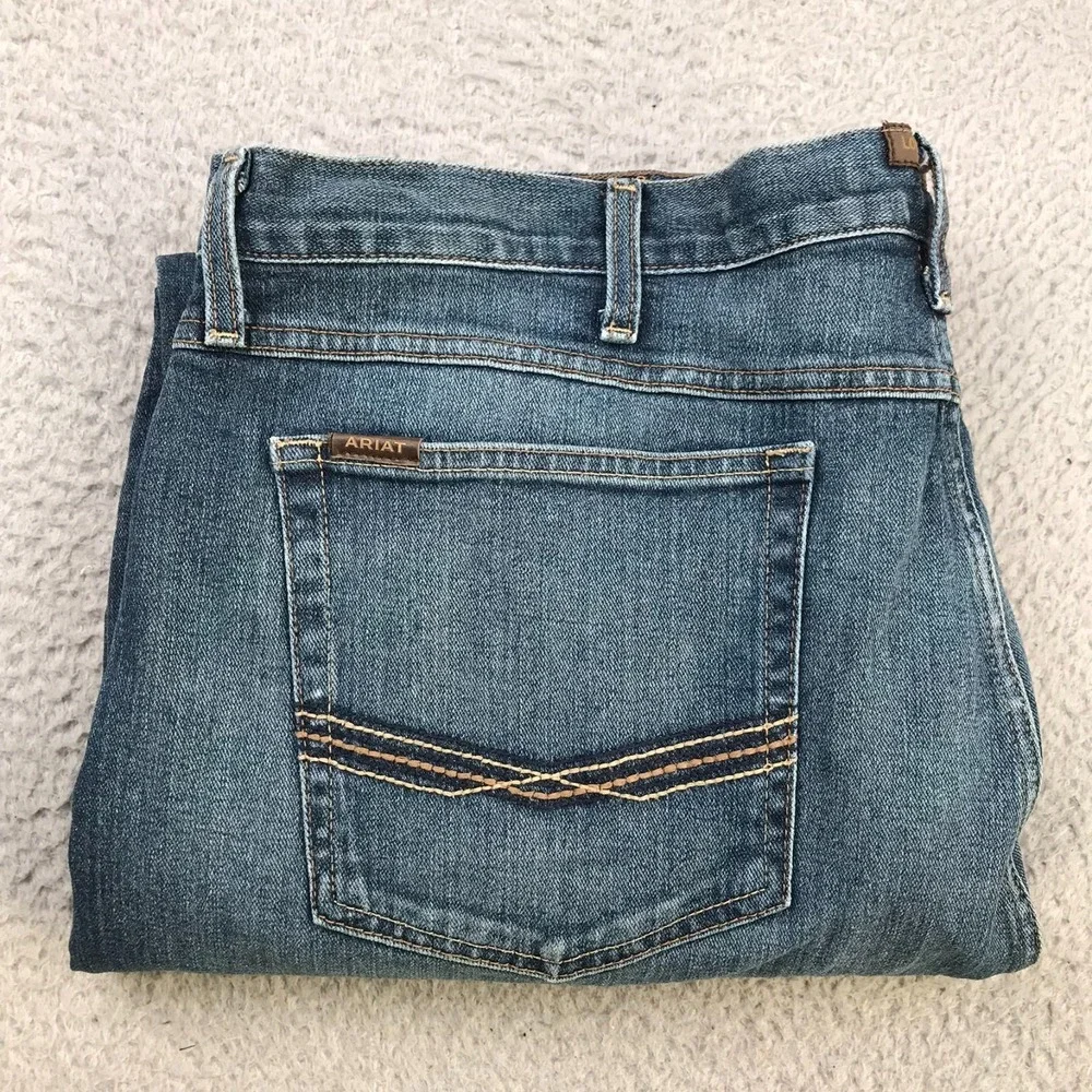 Ariat Legacy Jeans Mens 44 (45x29) M4 Relaxed Boot Western Cowboy Work Denim